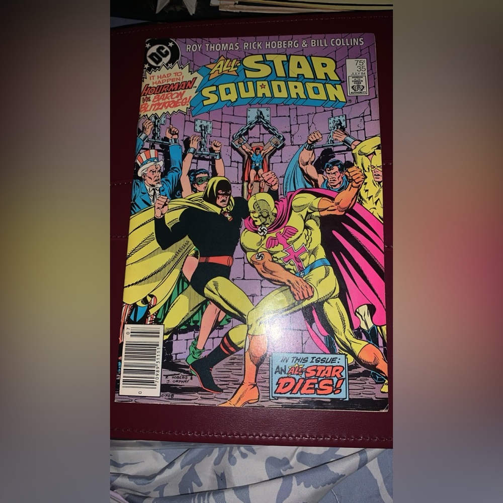 DC COMICS ALL-STAR SQUADRON NO.35 1984